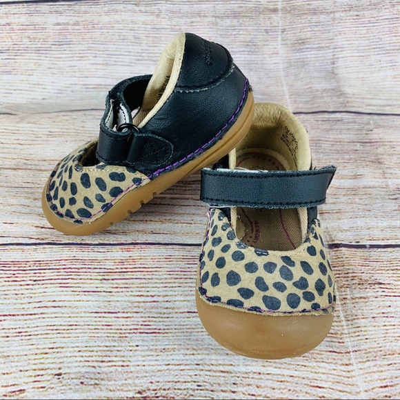 Stride Rite Infant 3 Jordana Animal Print Shoes